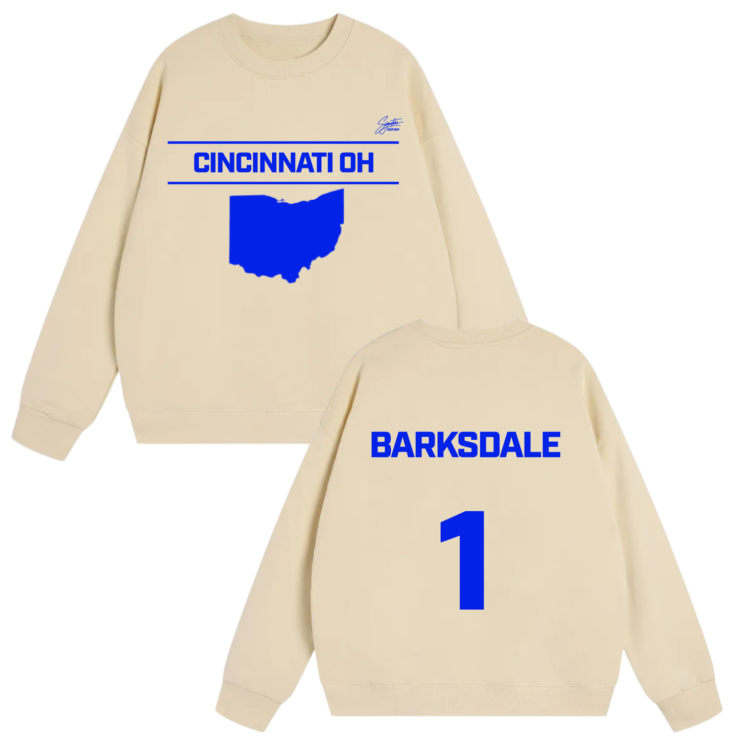 Sarvell Barksdale Heavyweight Crewneck Sweatshirt