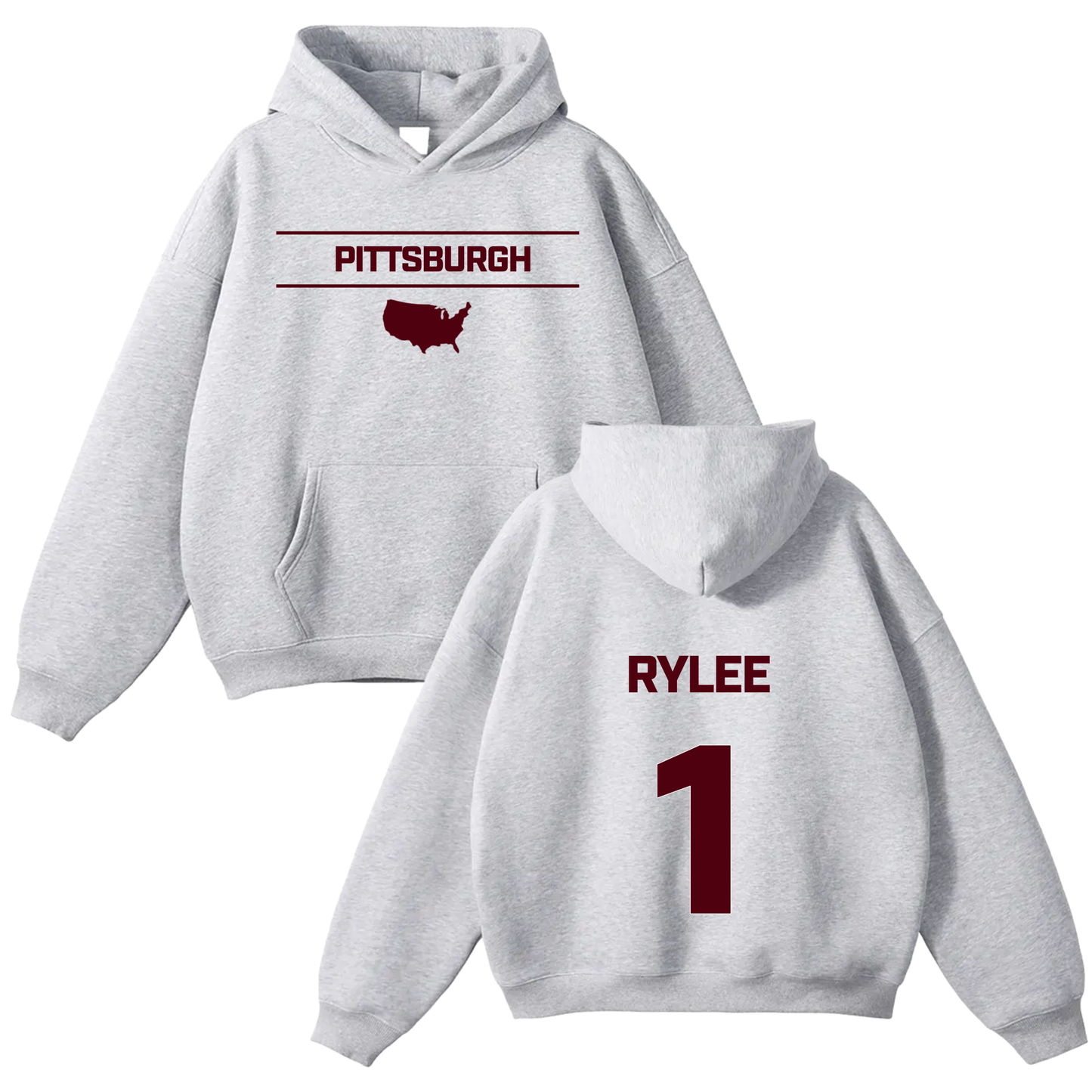 Rylee Kalocay Oversize Fleeced Hoodie