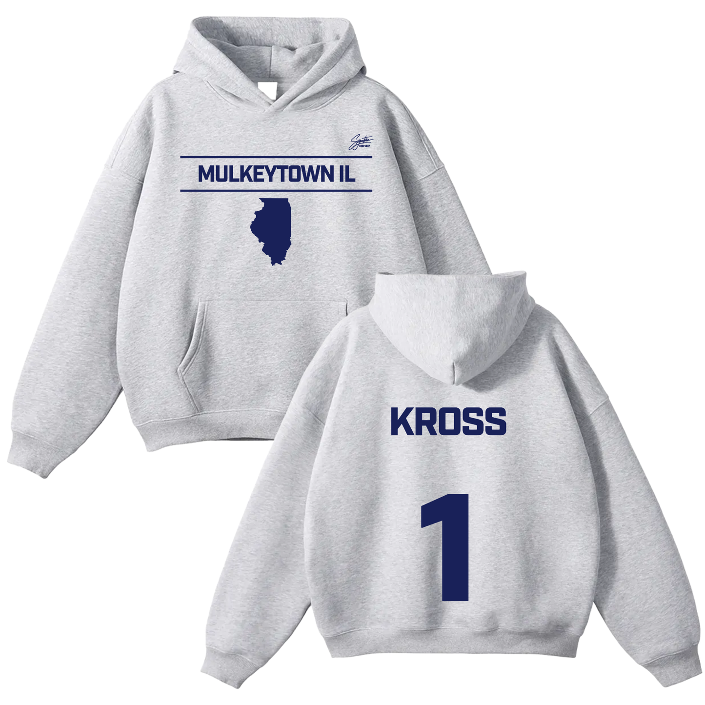 Kross Vanhoorebeke Oversize Fleeced Hoodie