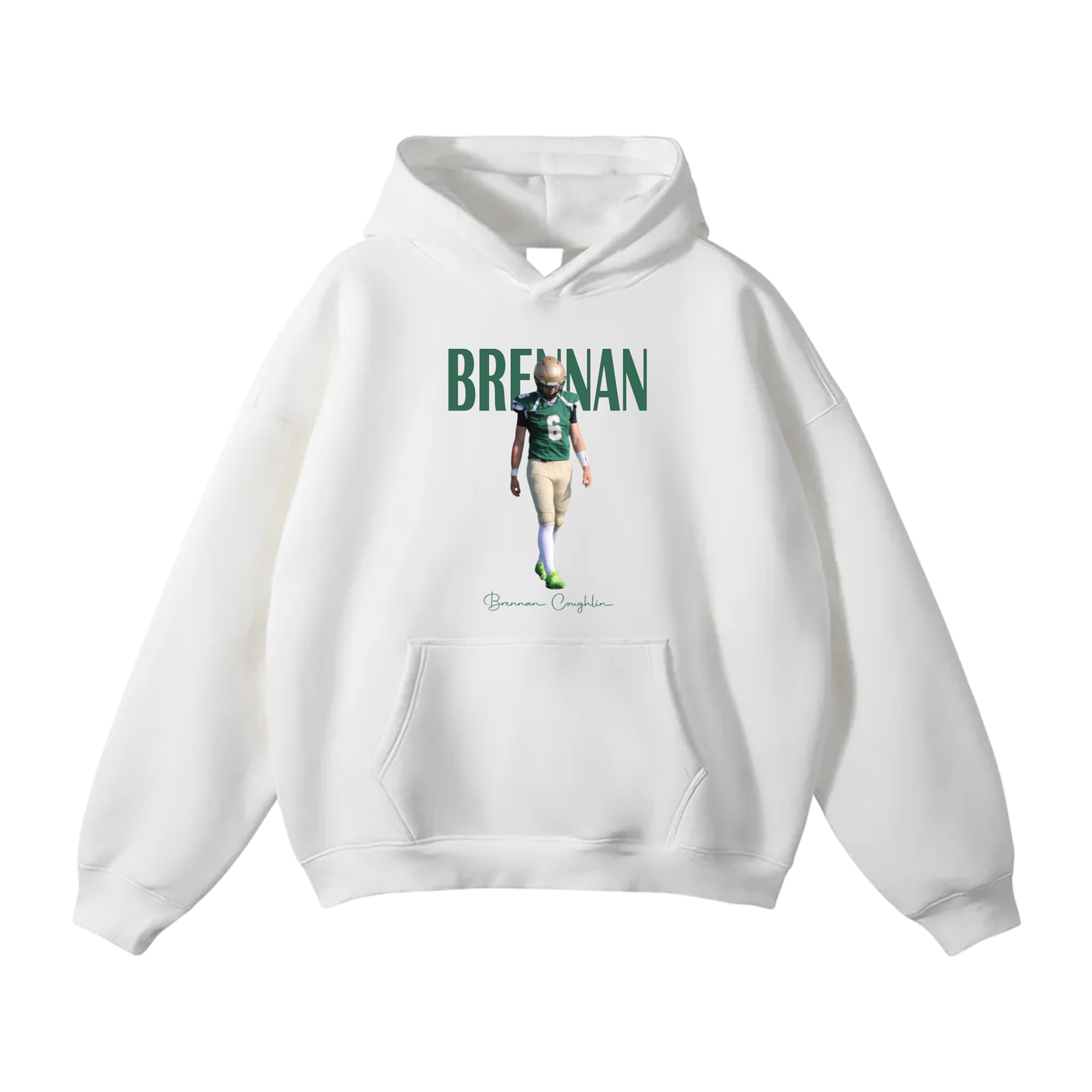 Brennan Coughlin Oversize Fleeced Hoodie