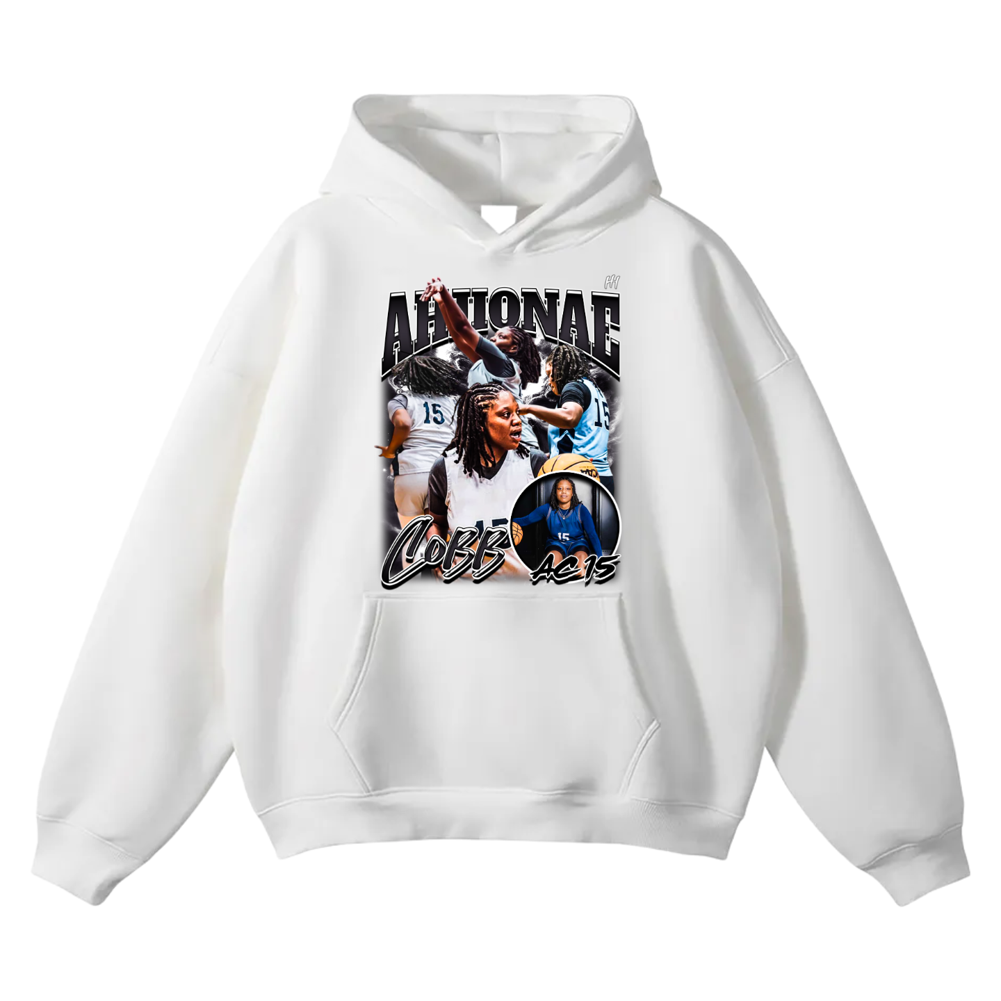 Ahjionae Cobb Oversize Fleeced Hoodie