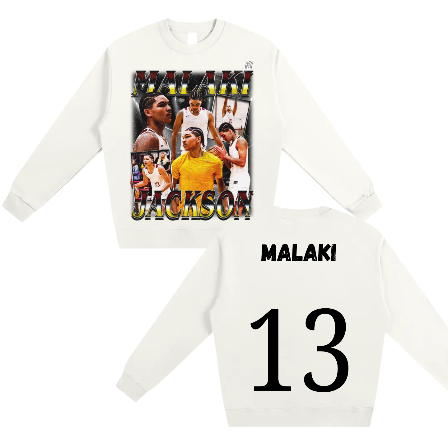 Malaki Jackson Heavyweight Crewneck Sweatshirt