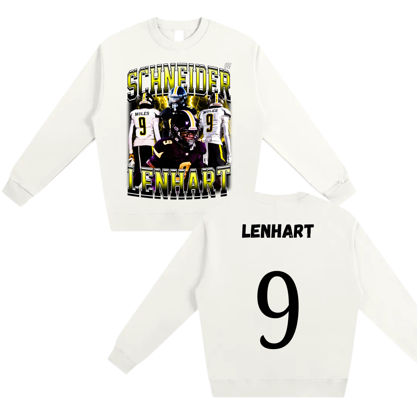 Schneider lenhart  Heavyweight Crewneck Sweatshirt