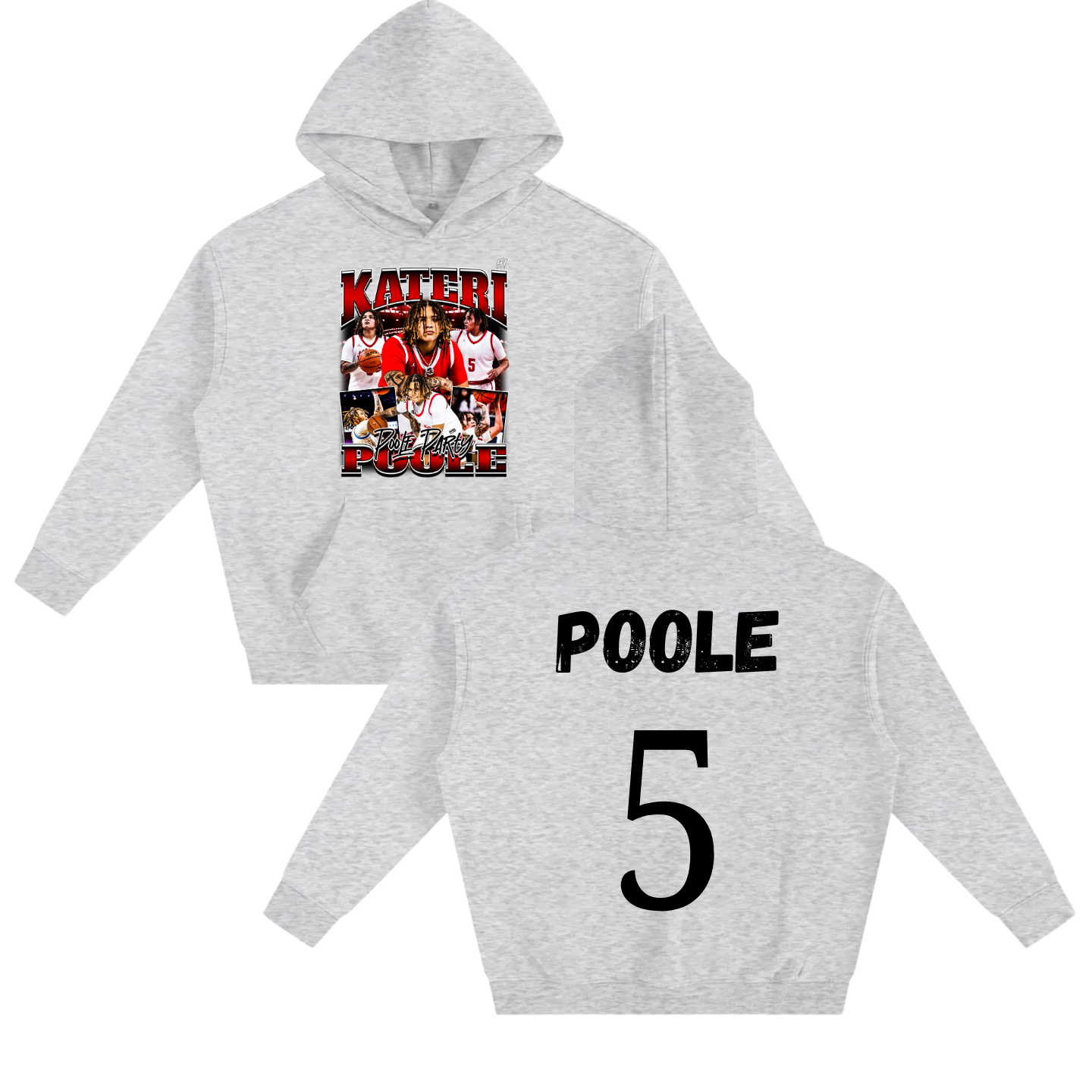 Kateri poole Oversize Fleeced Hoodie