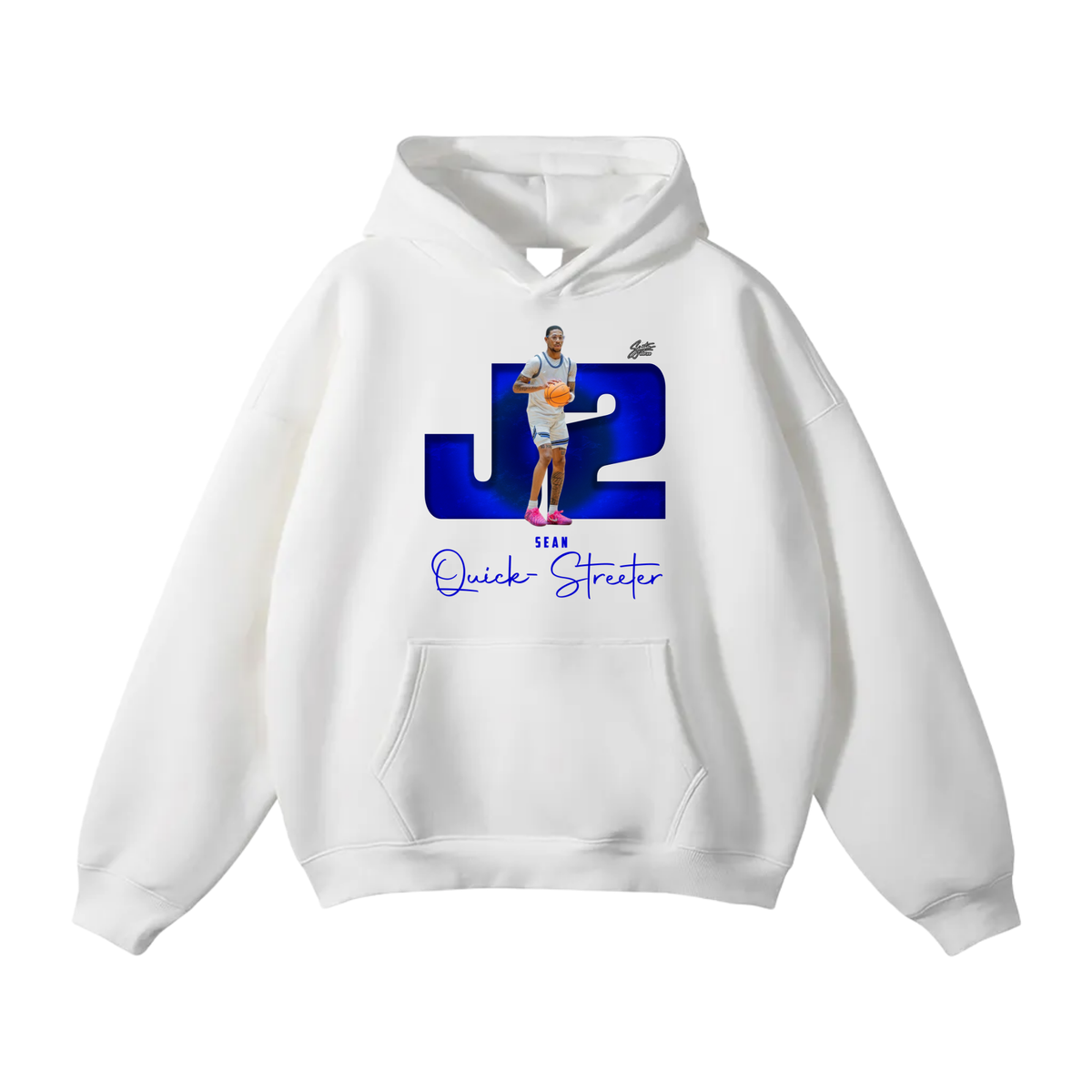 Sean Quick-Streeter Oversize Fleeced Hoodie