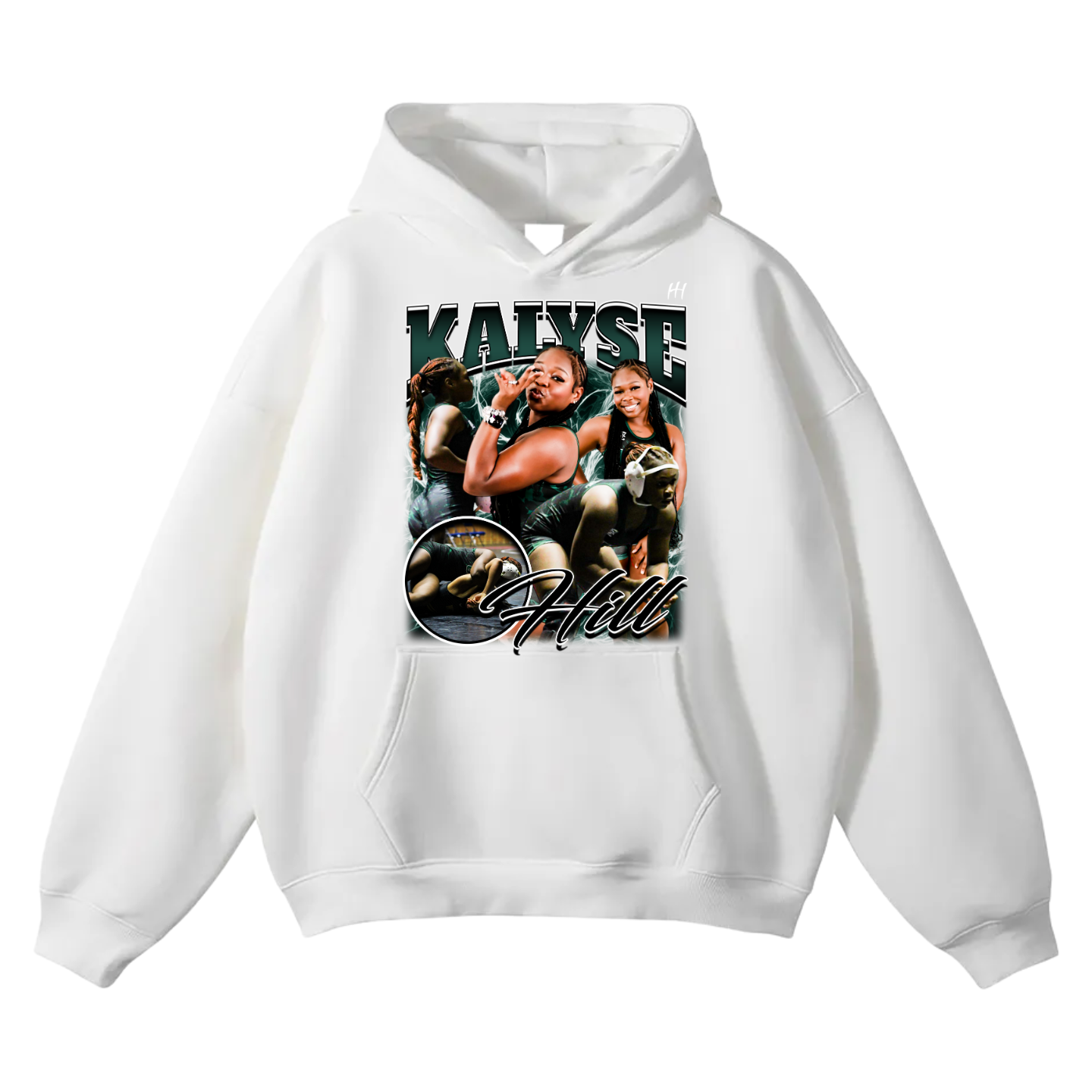 Kalyse Hill Oversize Fleeced Hoodie