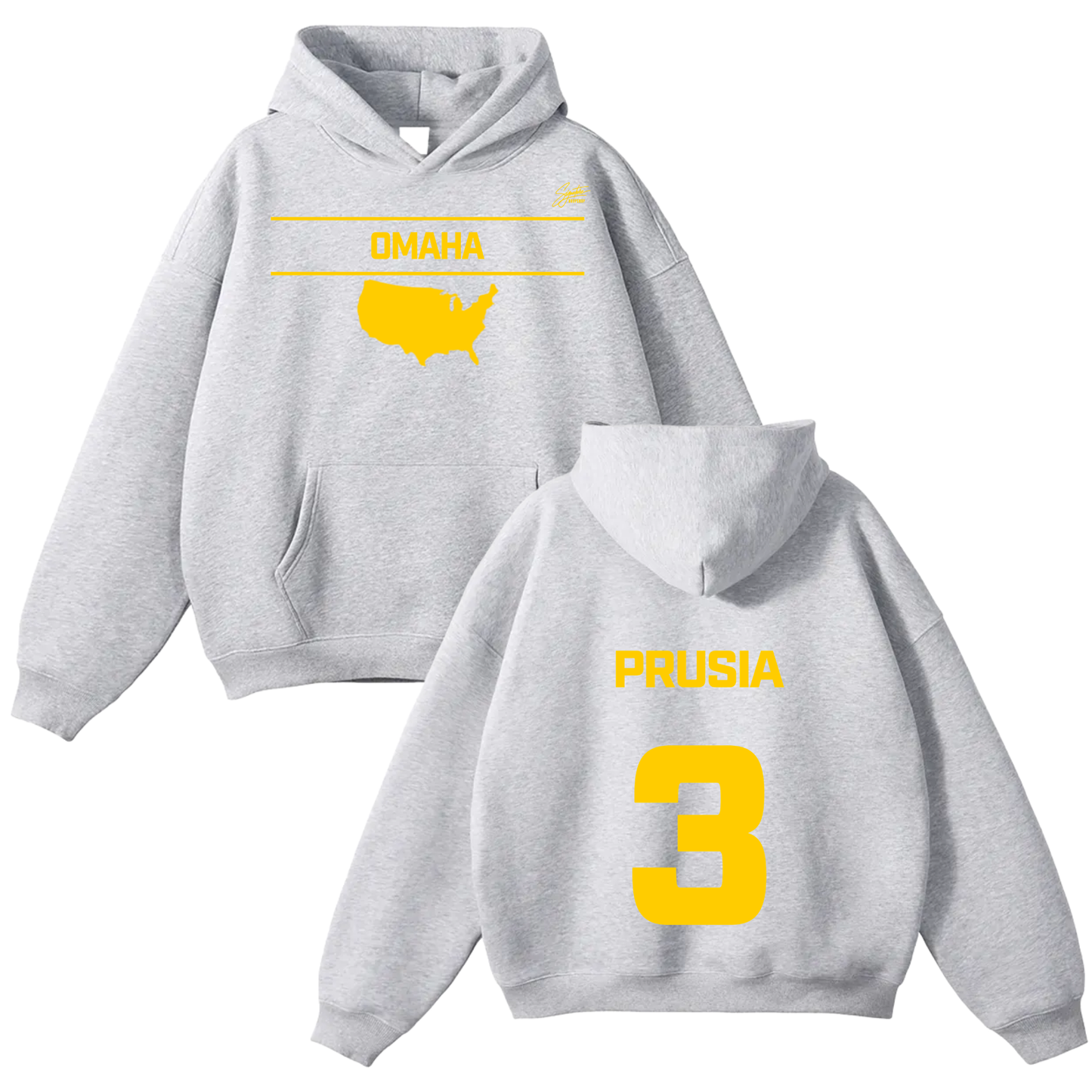 Desmond Prusia Oversize Fleeced Hoodie