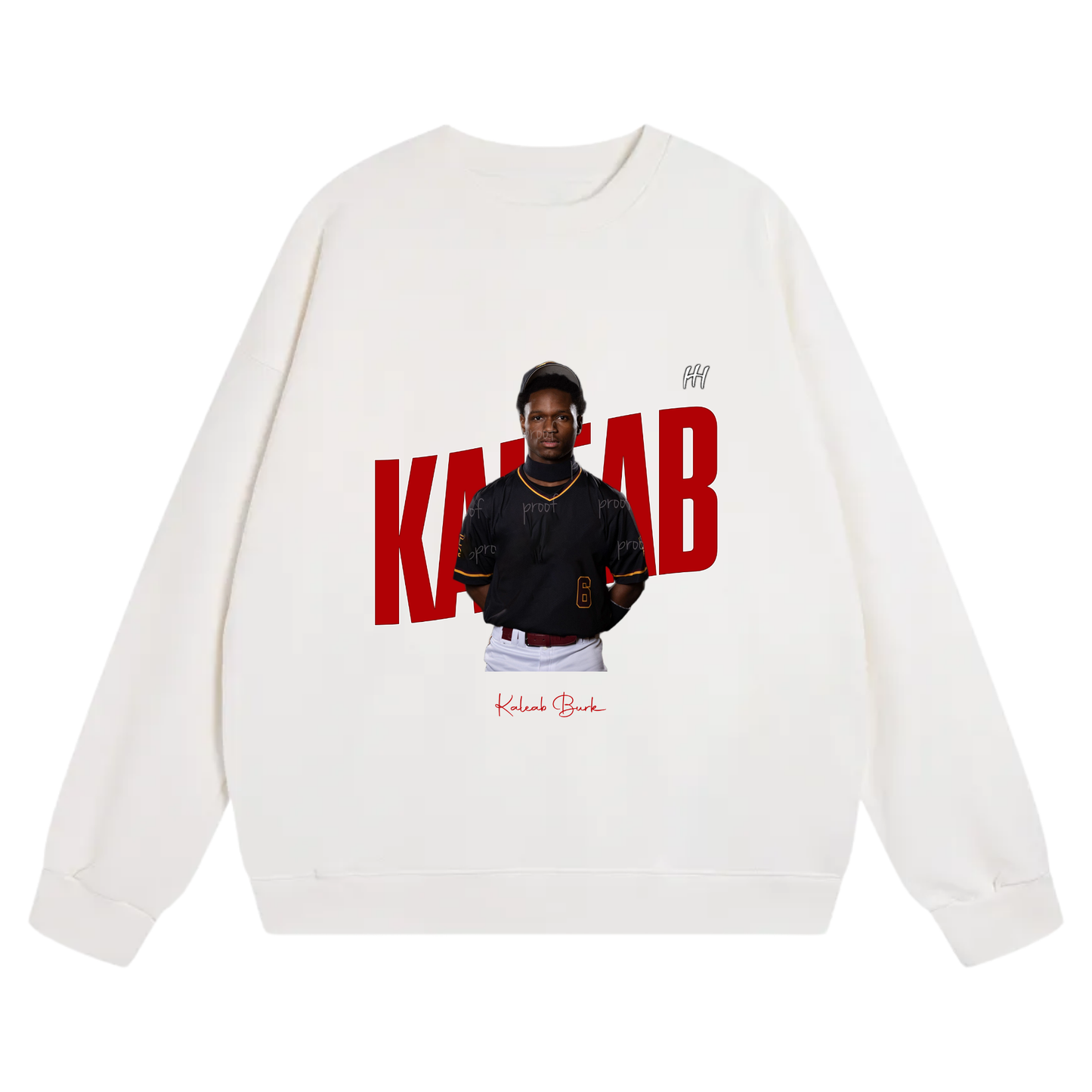 Kaleab Burk Heavyweight Crewneck Sweatshirt