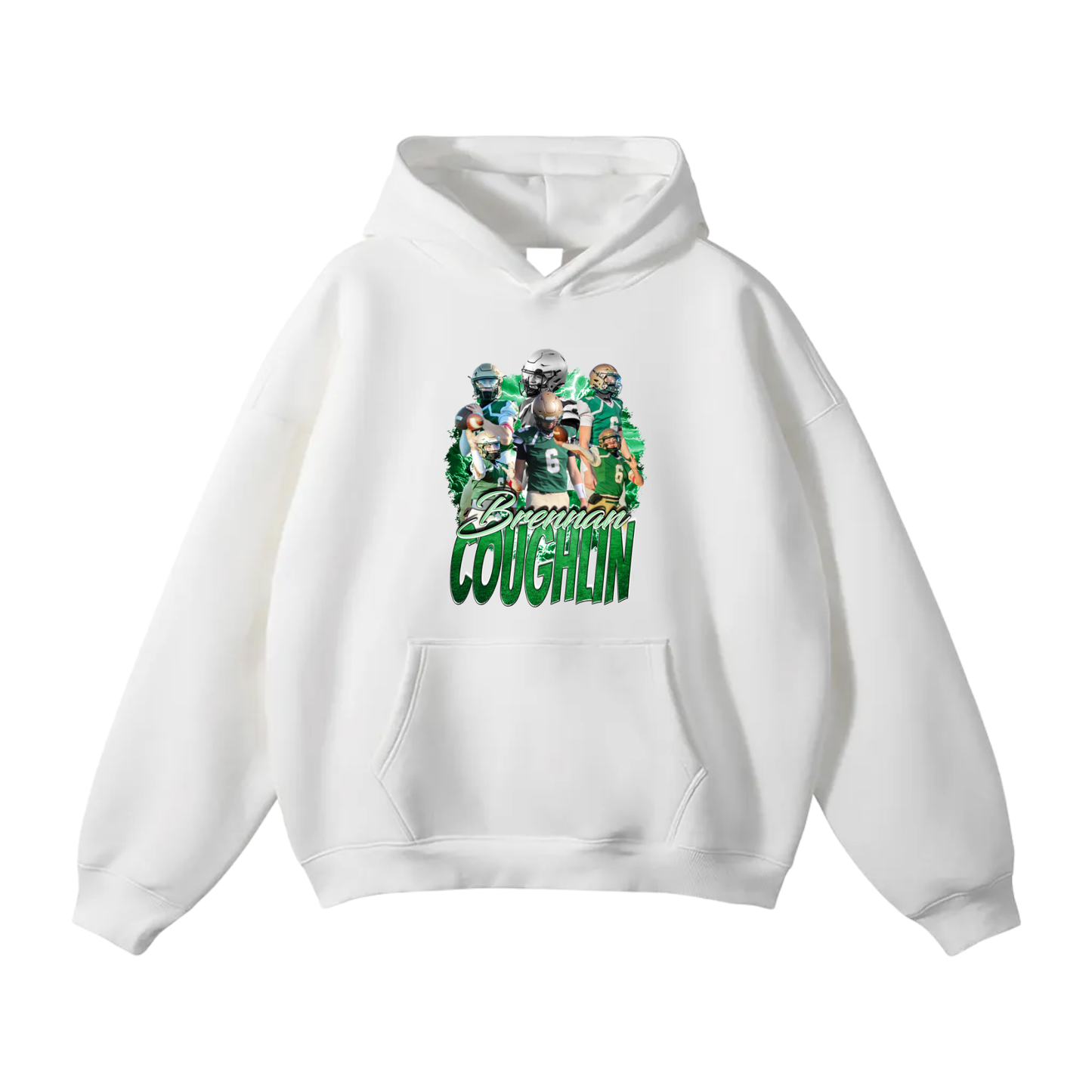 Brennan Coughlin Oversize Fleeced Hoodie