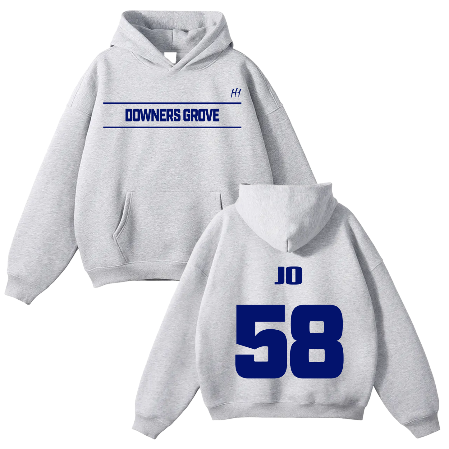 Josiah Opferman Oversize Fleeced Hoodie