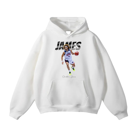 Christian James Oversize Fleeced Hoodie