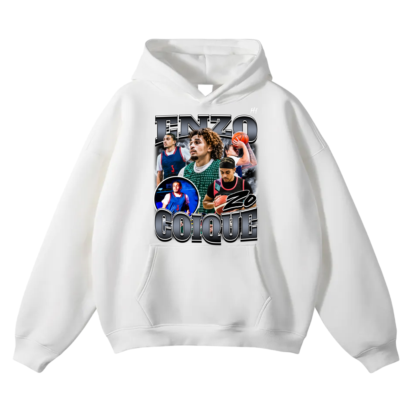 Enzo Coique Oversize Fleeced Hoodie