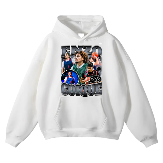 Enzo Coique Oversize Fleeced Hoodie