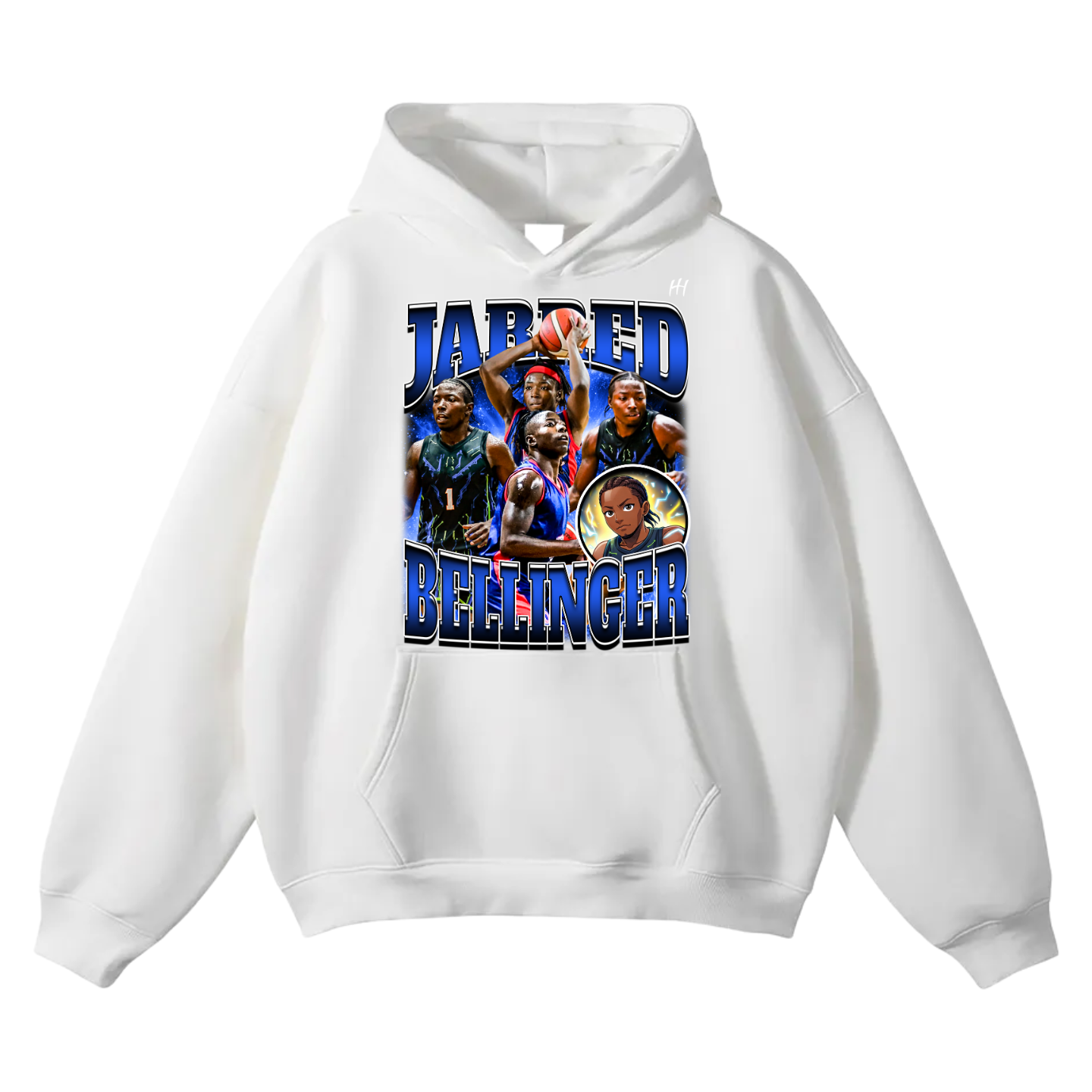 Jarred Bellinger Oversize Fleeced Hoodie