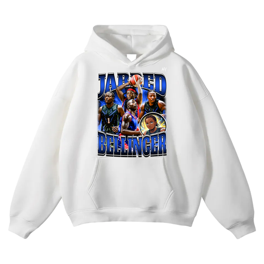 Jarred Bellinger Oversize Fleeced Hoodie