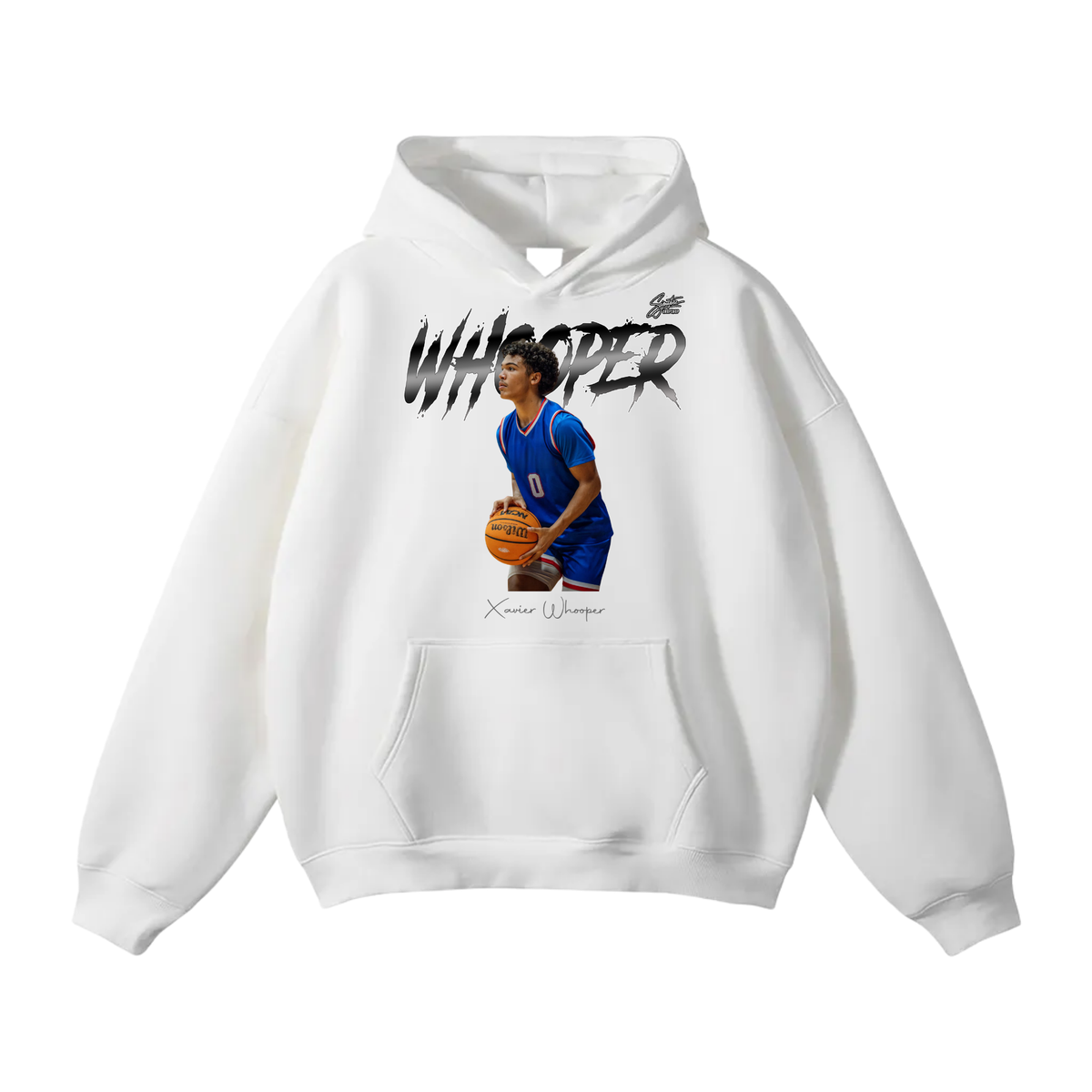 Xavier Whooper Oversize Fleeced Hoodie
