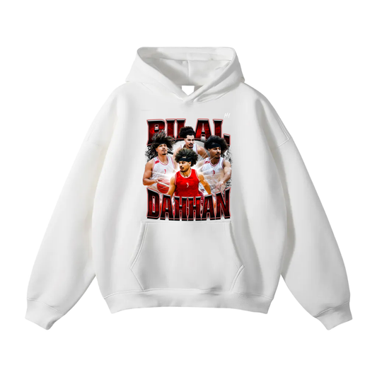 Bilal Dahhan Oversize Fleeced Hoodie