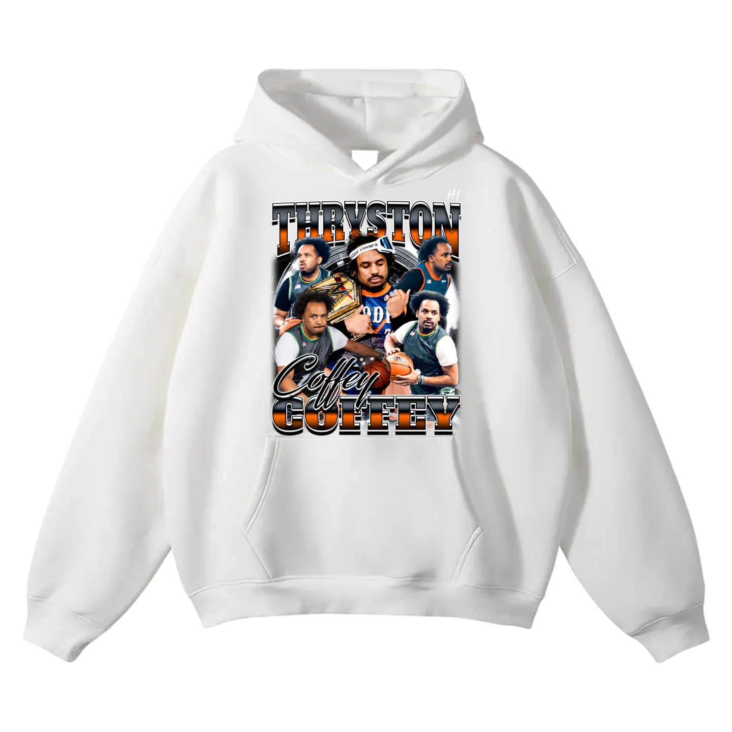 Thryston Coffey Oversize Fleeced Hoodie