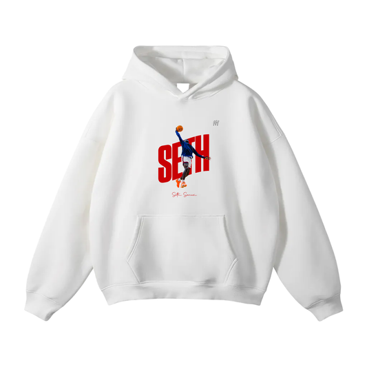 Seth Sanusi Oversize Fleeced Hoodie