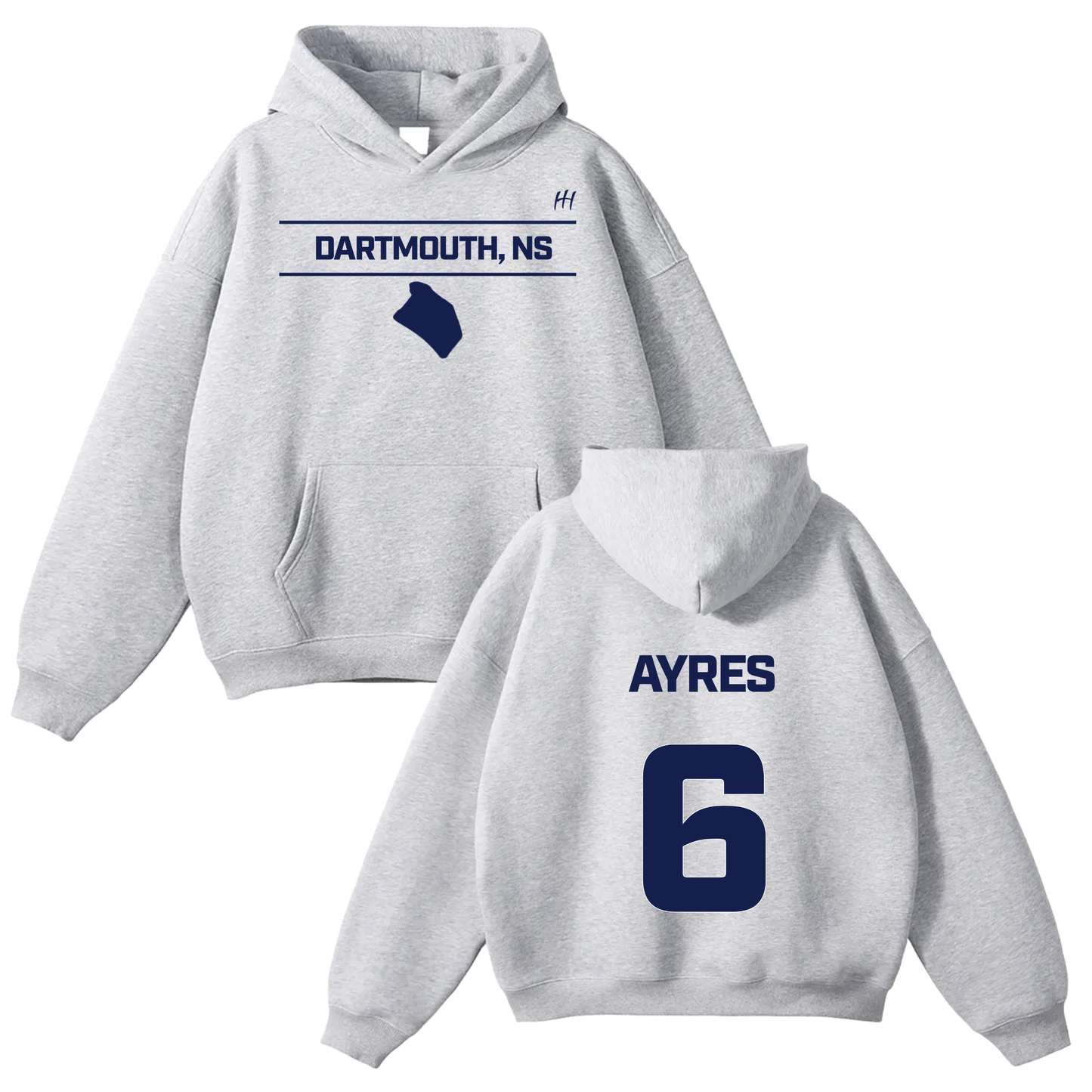 Ayres Perry Oversize Fleeced Hoodie