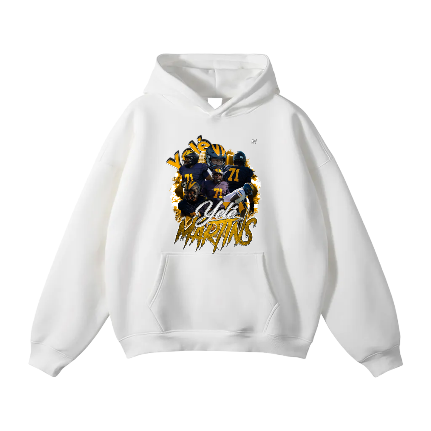 Yelé Martins Oversize Fleeced Hoodie