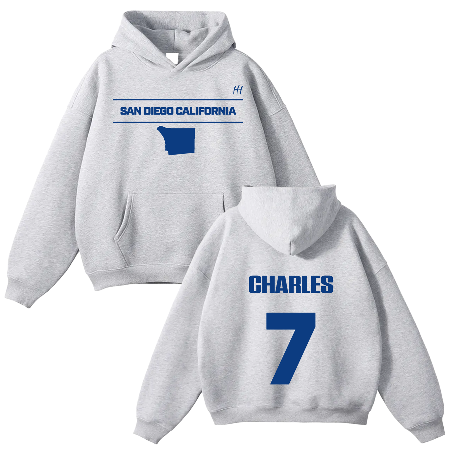Charles Westbrook  Oversize Fleeced Hoodie
