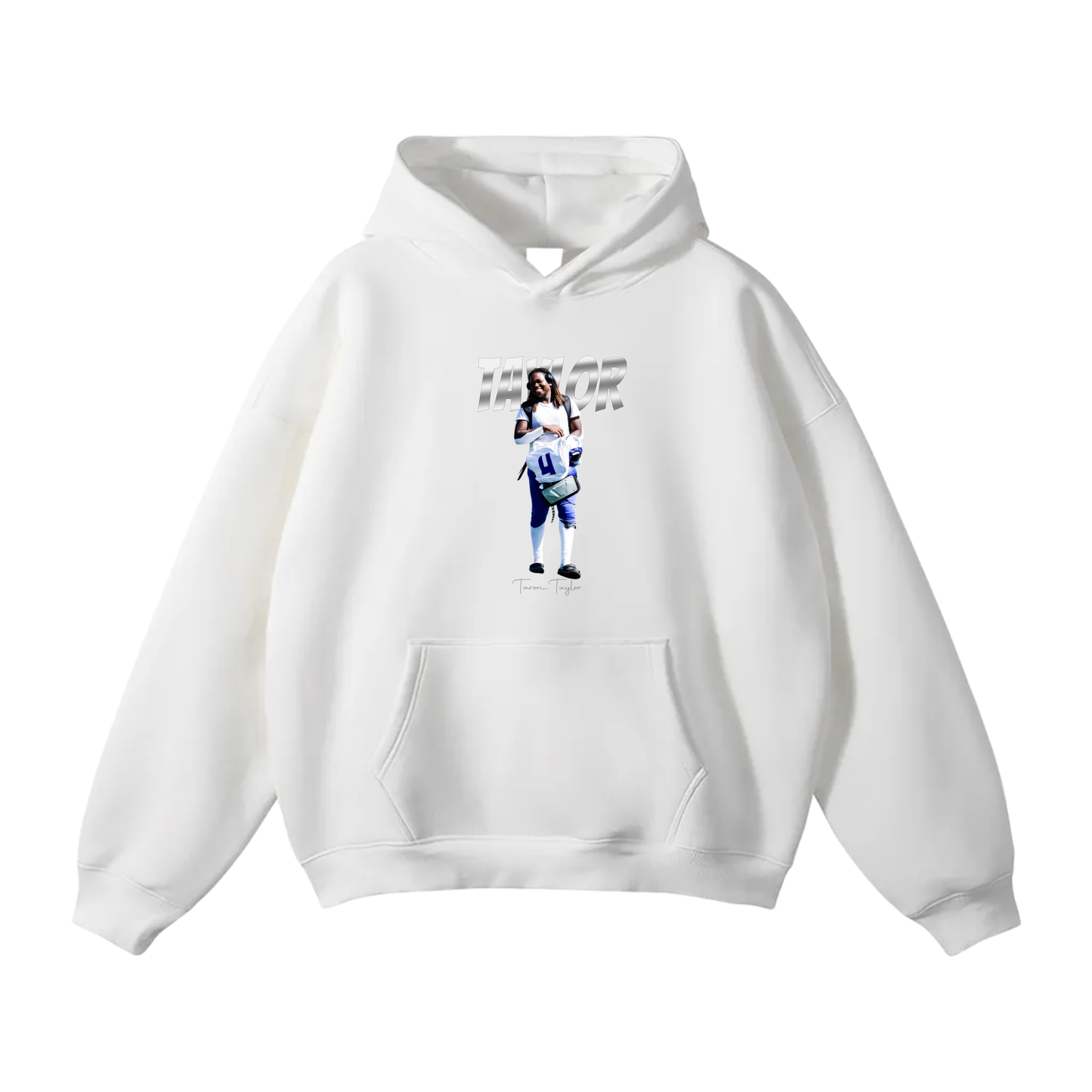 Taron Taylor Oversize Fleeced Hoodie
