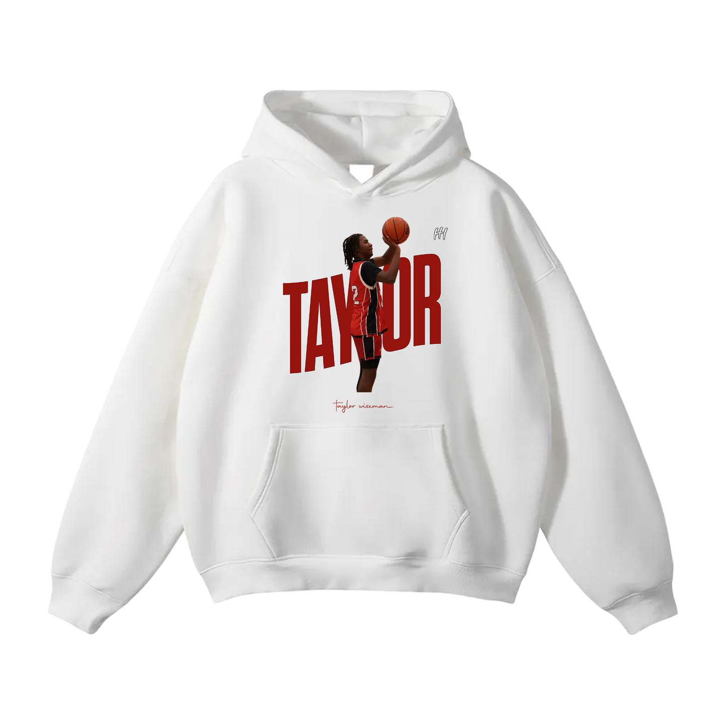 Taylor Wiseman Oversize Fleeced Hoodie