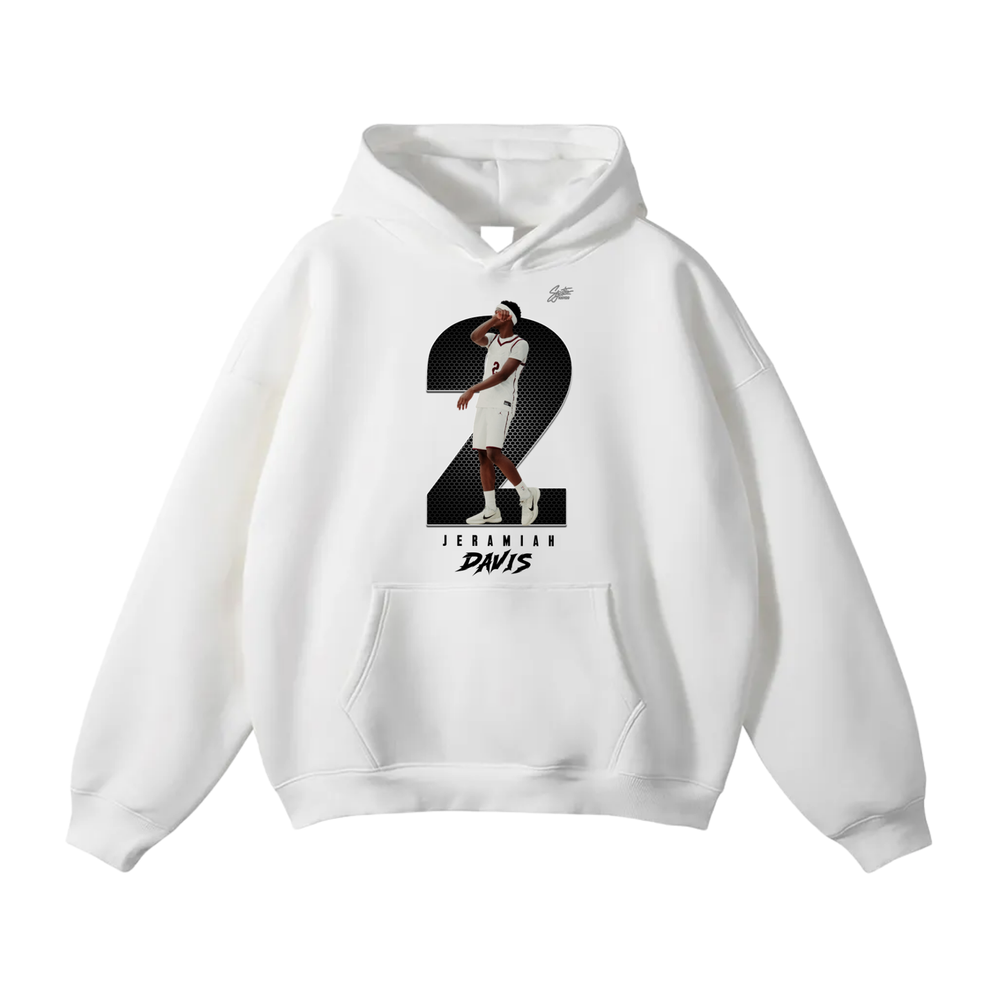 Jeramiah Davis Oversize Fleeced Hoodie