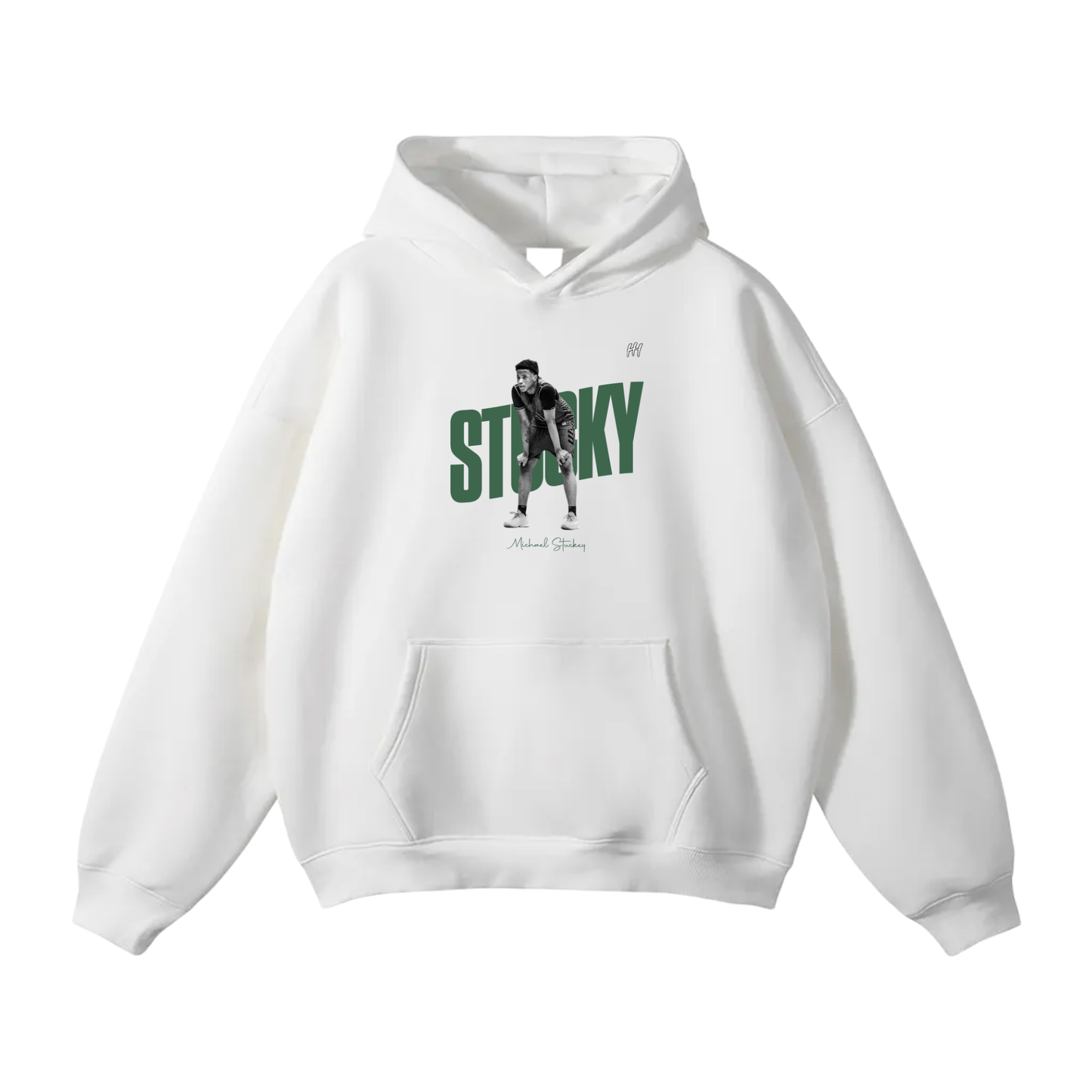 Michael Stuckey Oversize Fleeced Hoodie
