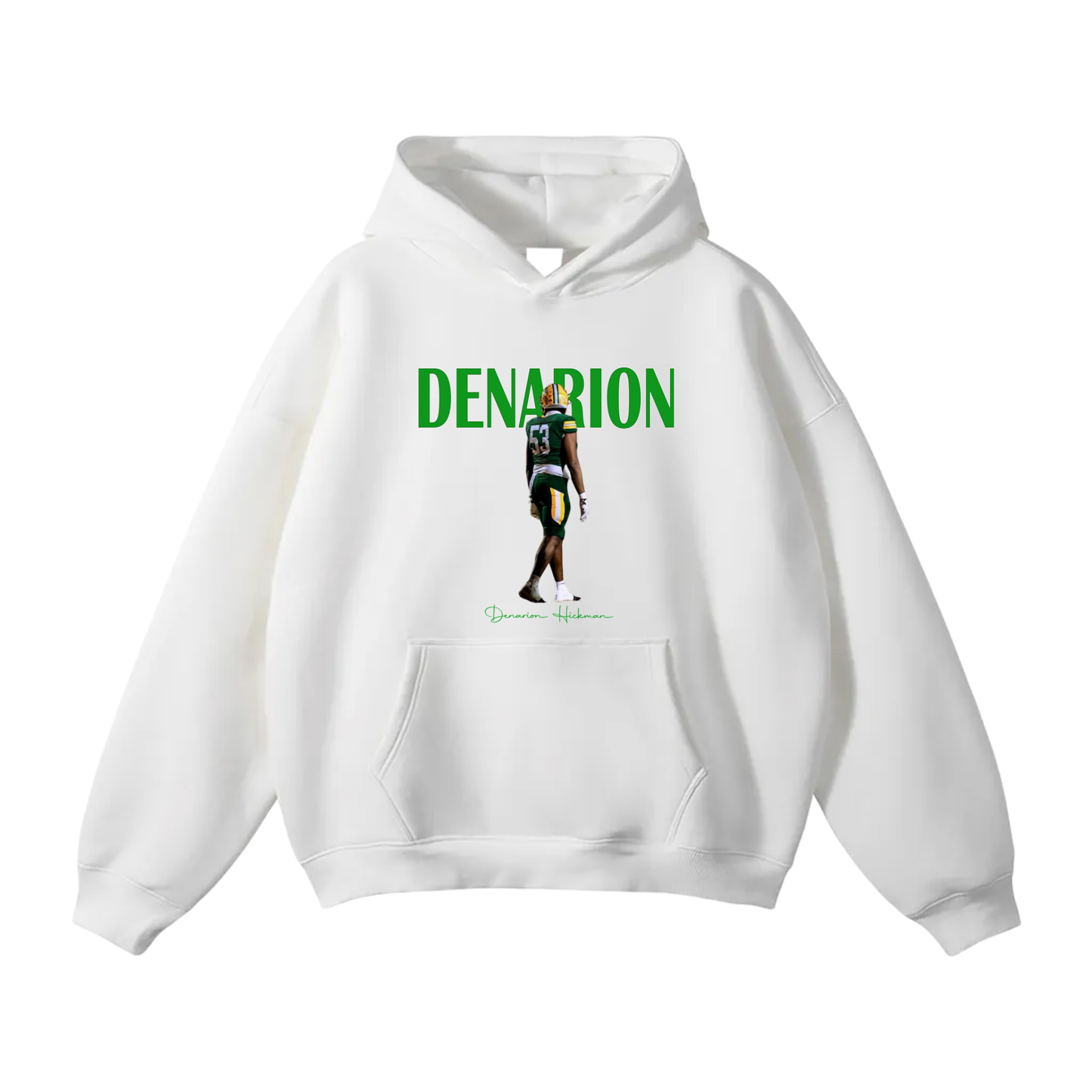 Denarion Hickman Oversize Fleeced Hoodie