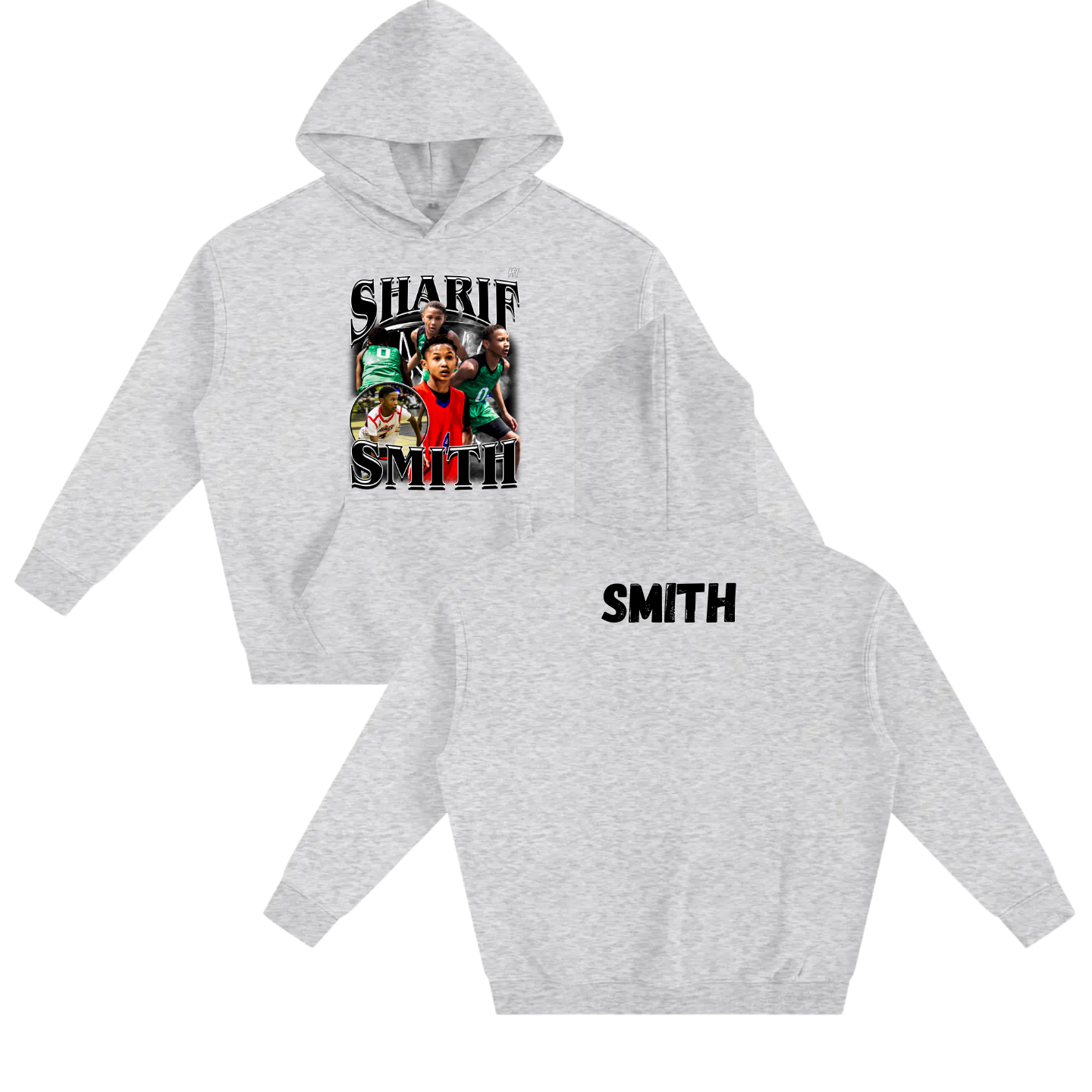 Sharif Smith Oversize Fleeced Hoodie