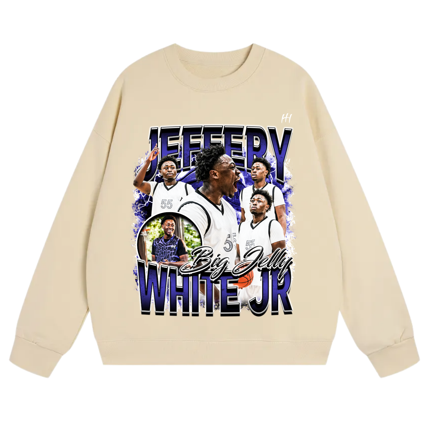 Jeffery White Jr Heavyweight Crewneck Sweatshirt