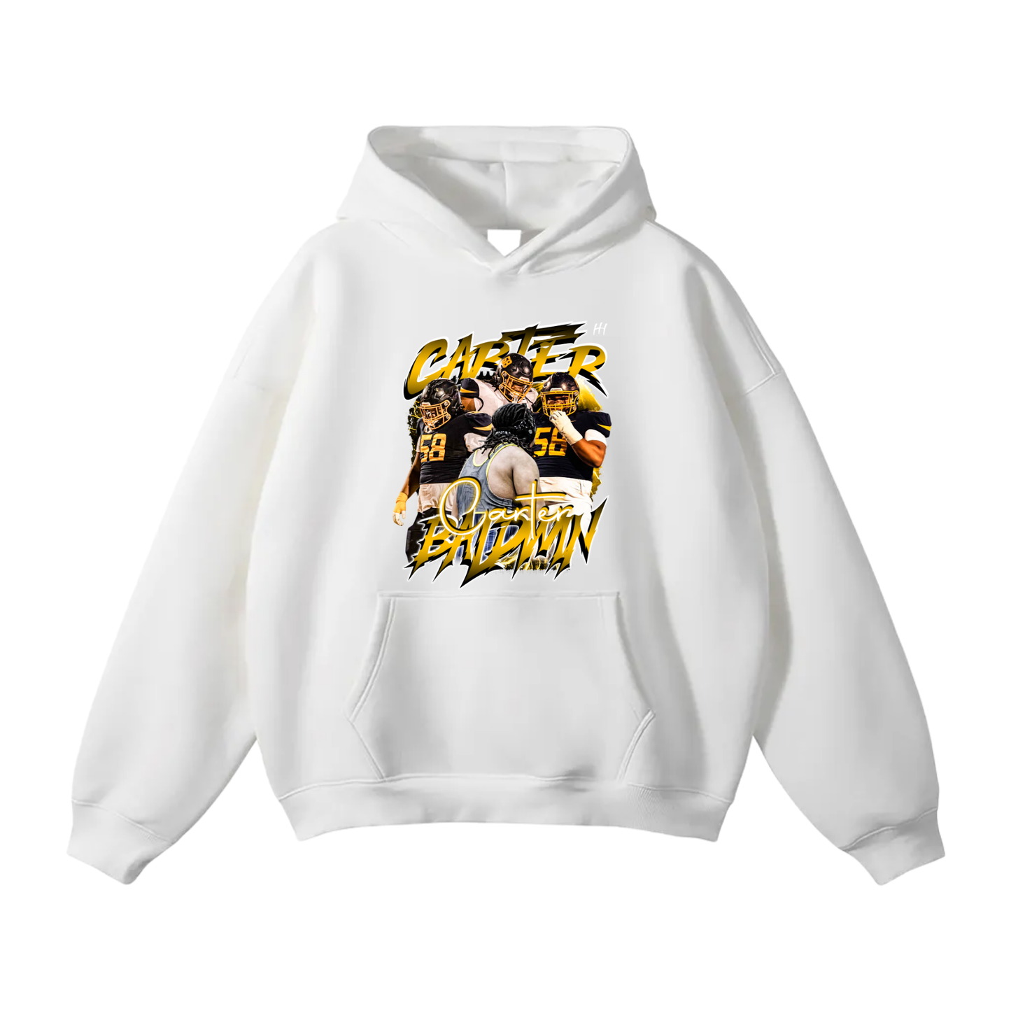 Carter Baldwin Oversize Fleeced Hoodie