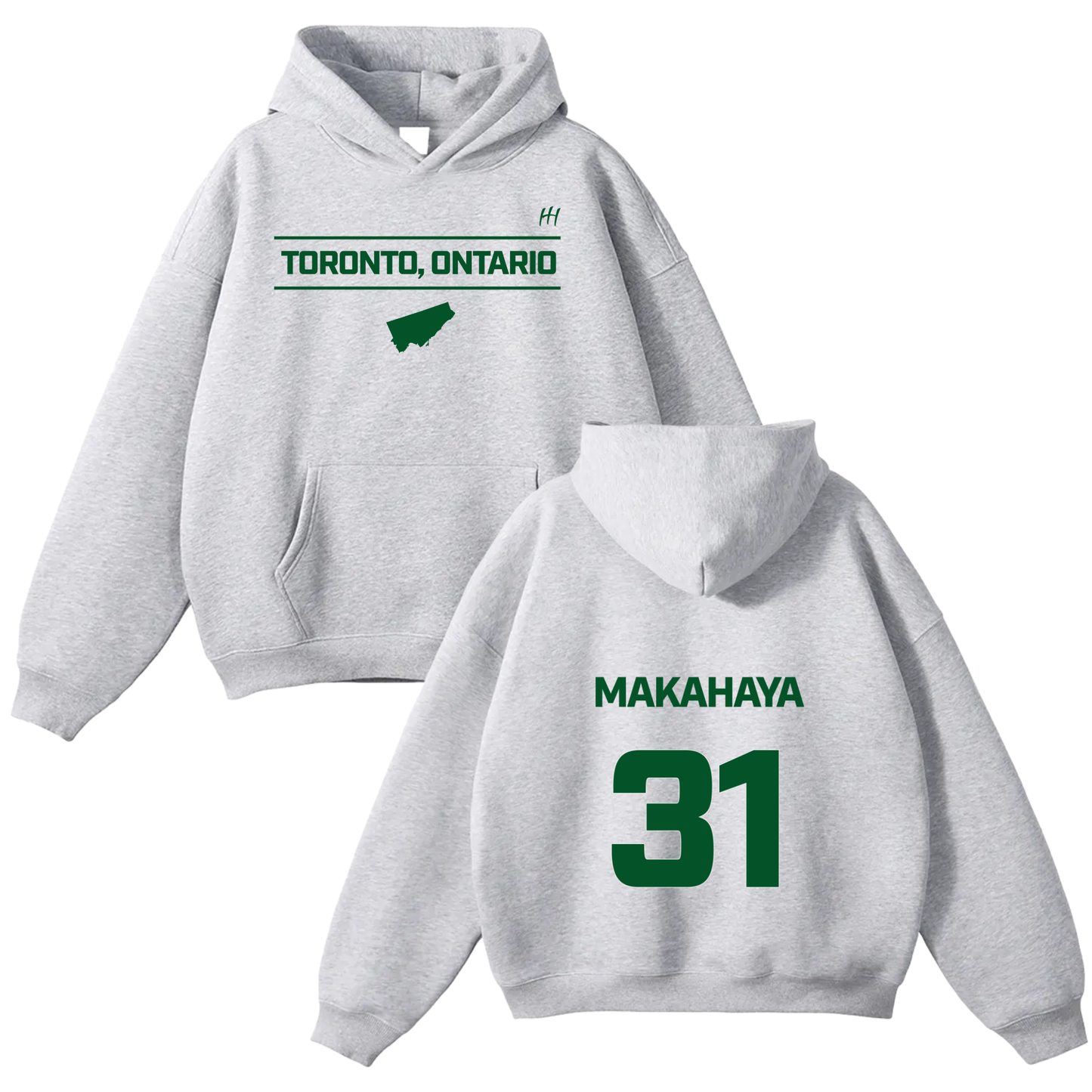 Makahaya Williams Oversize Fleeced Hoodie