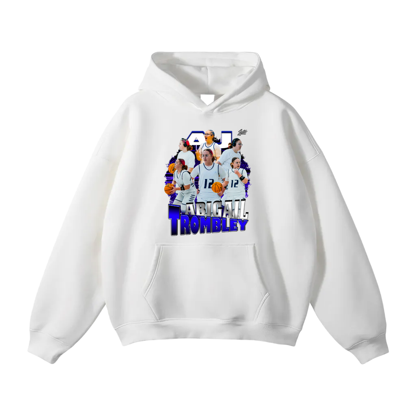 Abigail Trombley Oversize Fleeced Hoodie