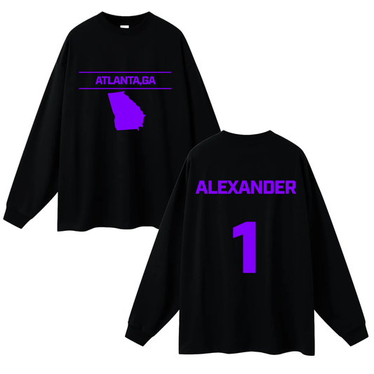 Jaylan Alexander Long Sleeve Tee