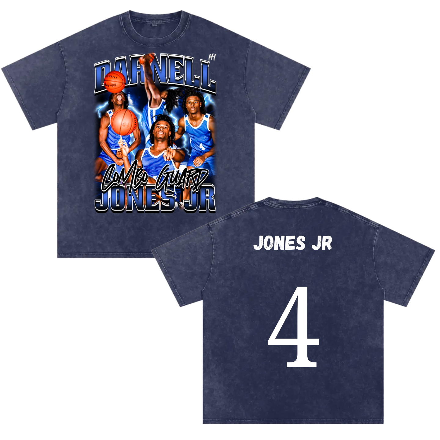 Darnell jones jr Heavyweight Oversized T-shirt