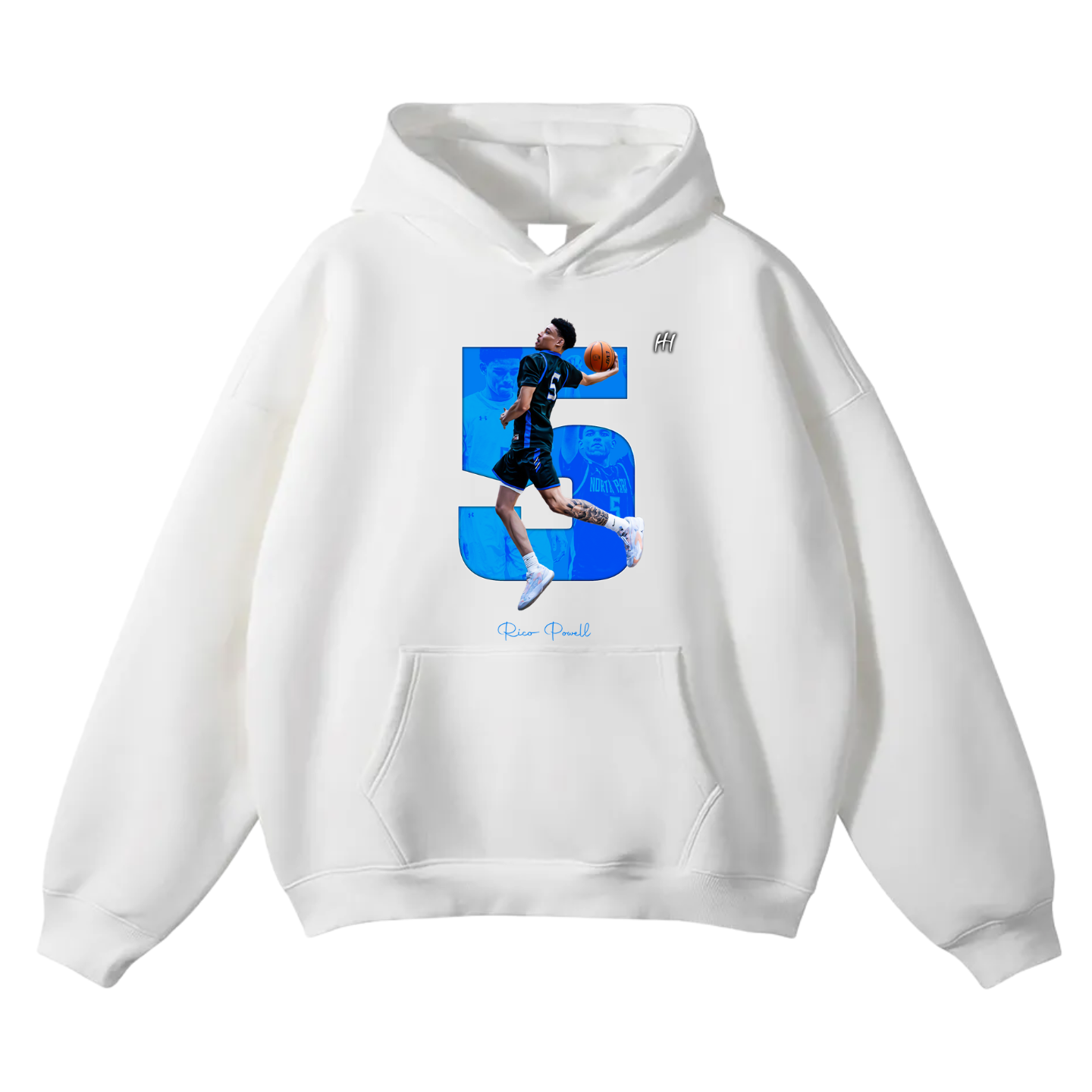 Rico Powell Oversize Fleeced Hoodie