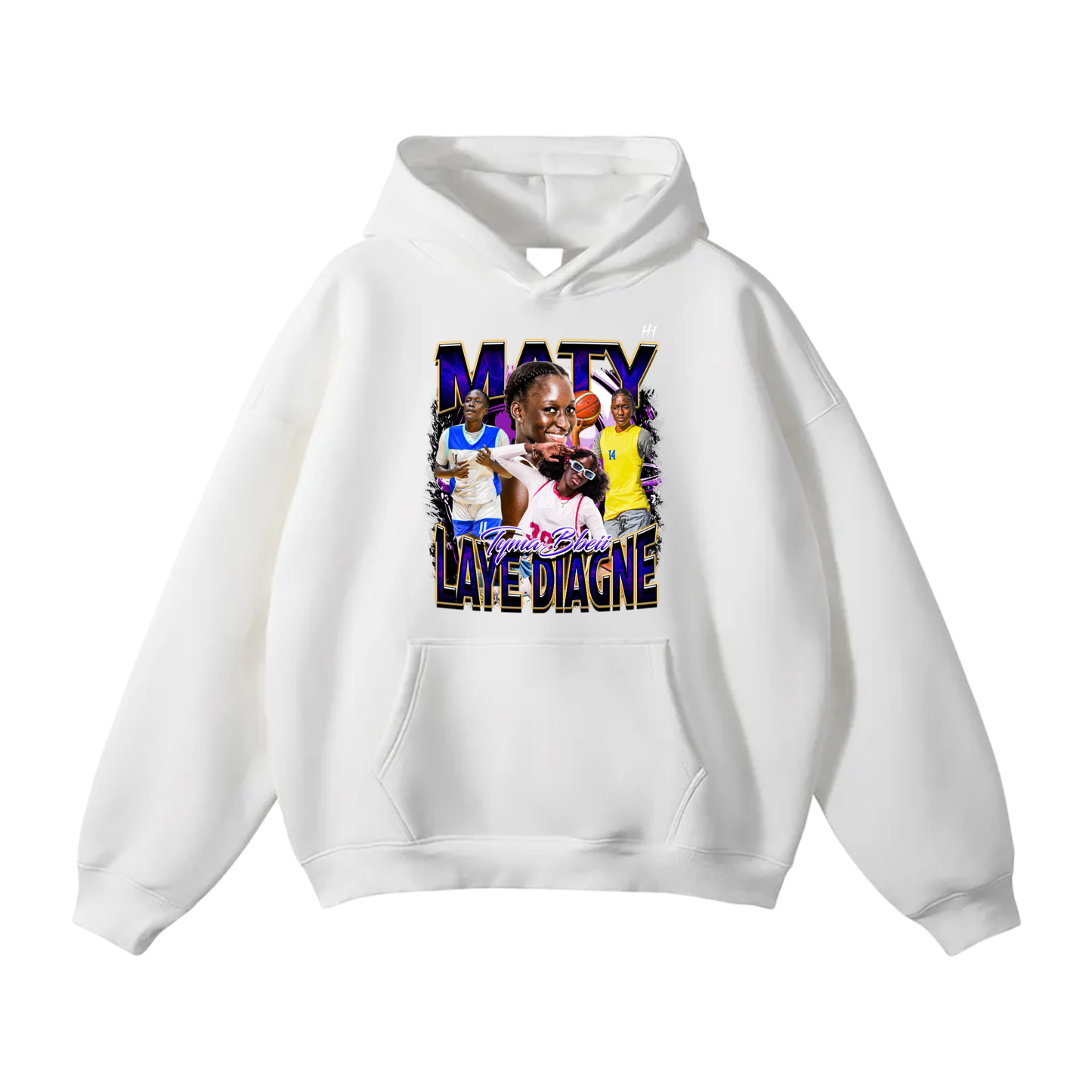 Maty Laye Diagne Oversize Fleeced Hoodie