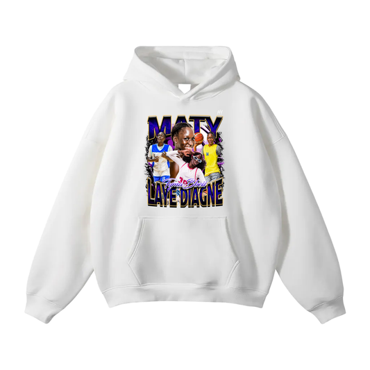 Maty Laye Diagne Oversize Fleeced Hoodie