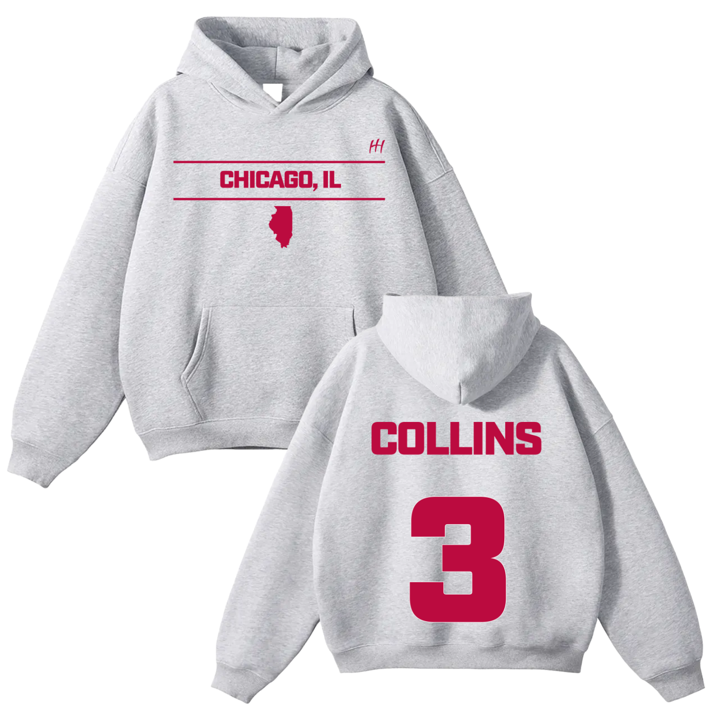 Jamarion Collins Oversize Fleeced Hoodie
