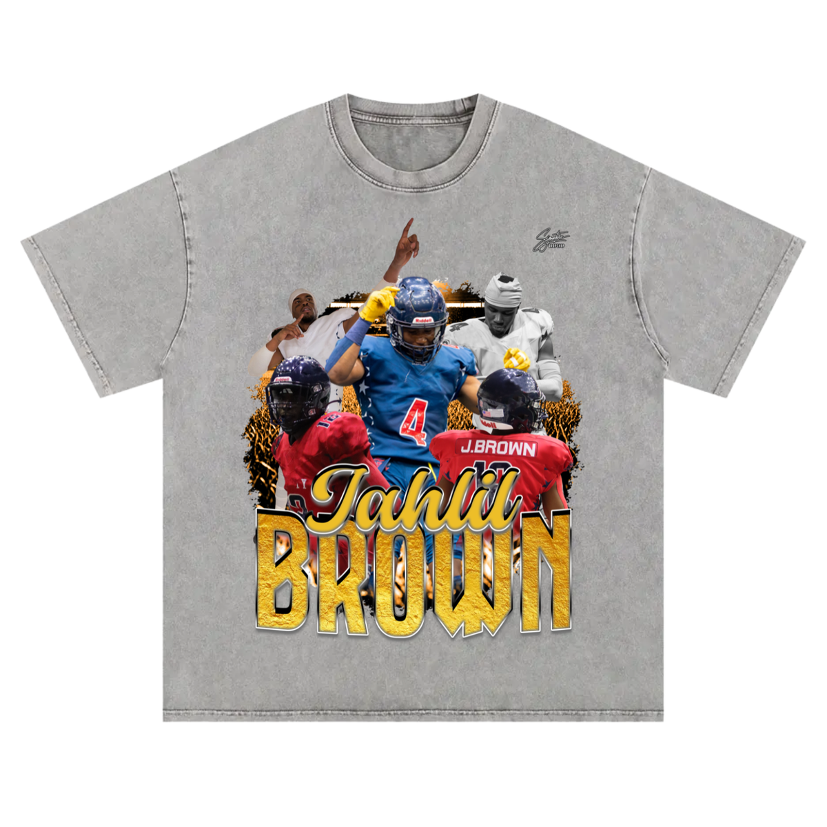 Jahlil Brown Oversize T-shirt