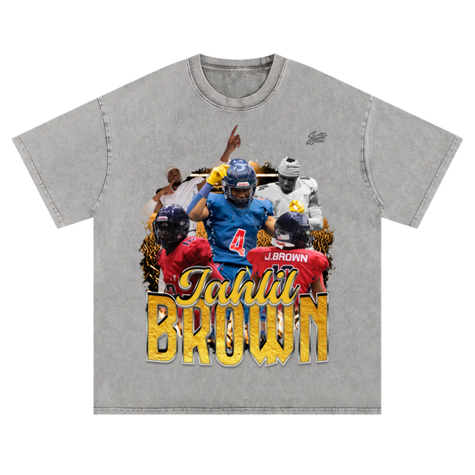 Jahlil Brown Oversize T-shirt