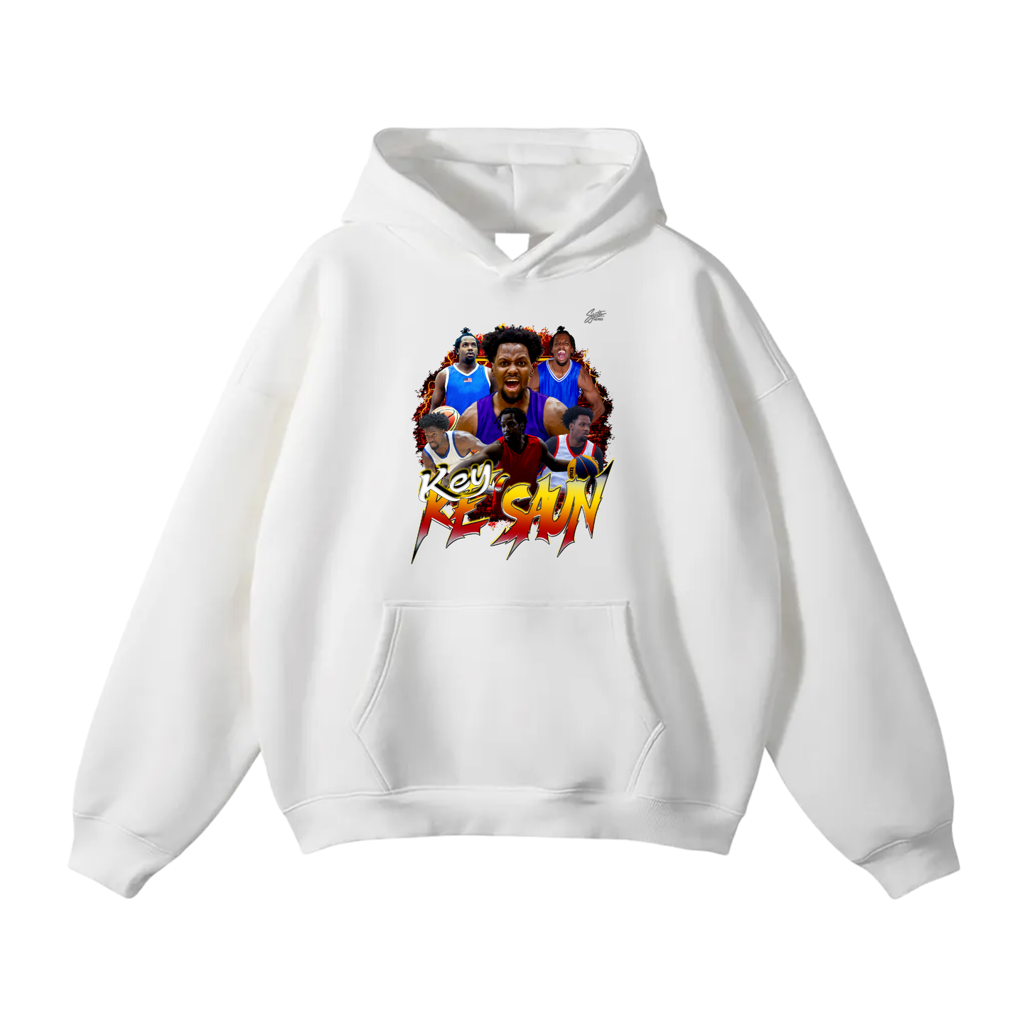 Ke'Saun Key Oversize Fleeced Hoodie