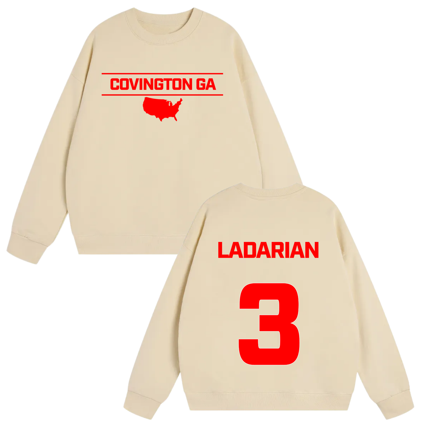 Ladarian Adams Heavyweight Crewneck Sweatshirt