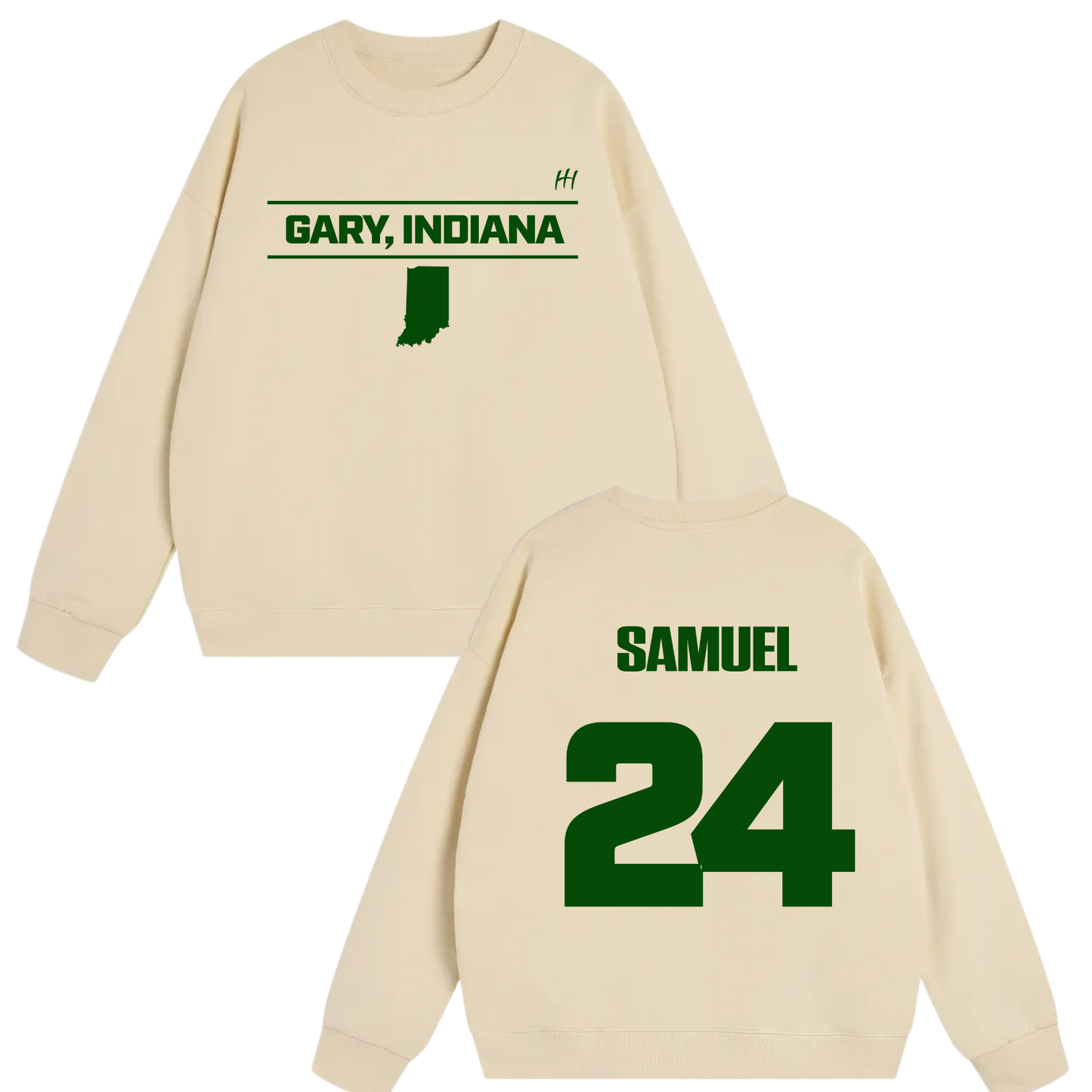 Samuel Jerome Strong Jr Heavyweight Crewneck Sweatshirt
