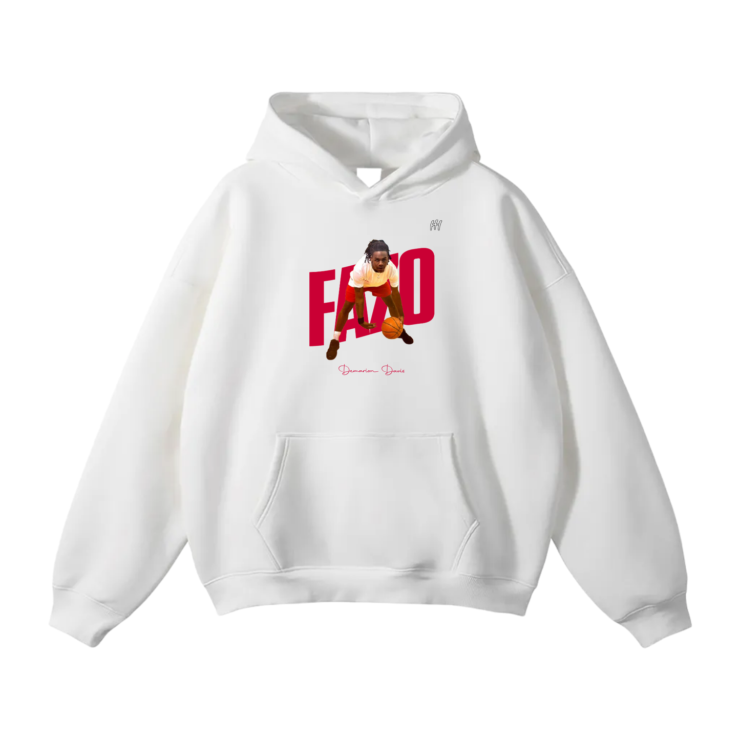 Demarion Davis Oversize Fleeced Hoodie