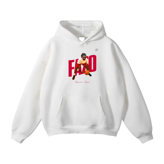 Demarion Davis Oversize Fleeced Hoodie