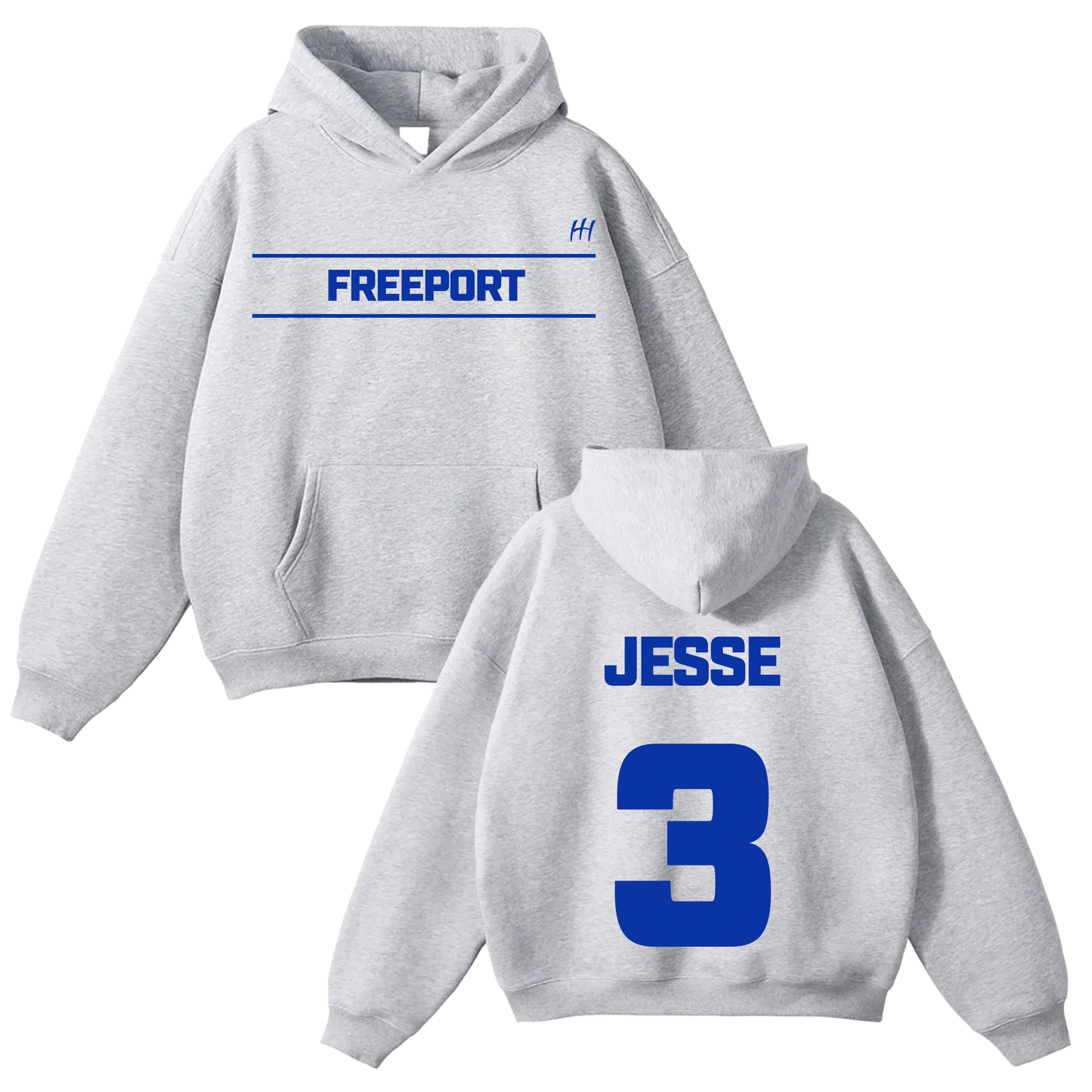 Jesse David Taylor Oversize Fleeced Hoodie